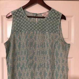 Ann Taylor Loft short-sleeve blouse